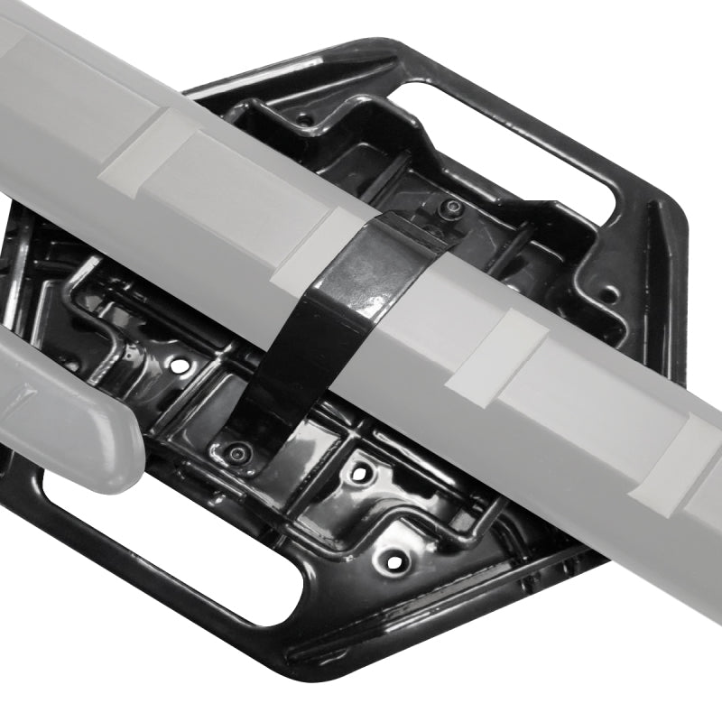 GORXG-RJ50040B-Go Rhino Xventure Gear El Gato Base Plate - Blk-Jacks-Go Rhino