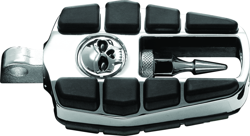 KUR4470-Kuryakyn Zombie Pegs With Male Mount Chrome-Footpegs-Kuryakyn