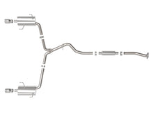 Load image into Gallery viewer, aFe aFe Subaru Forester XT 14-18 H4-2.5L Takeda 2-1/2in to 2-1/4in 304 SS Cat-Back- Polished Tip