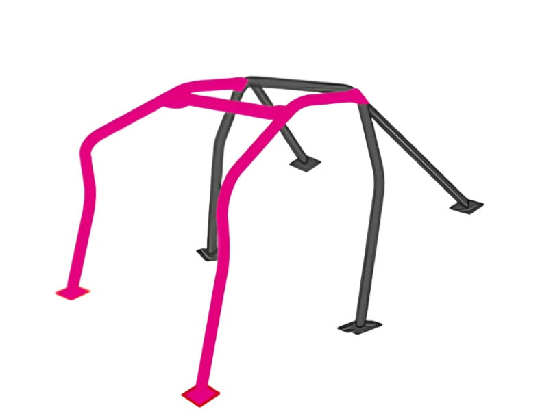 Cusco Chro-moly Roll Cage 6P S13 W/ SUNROOF (S/O / No Cancel)-Roll Cages-Cusco