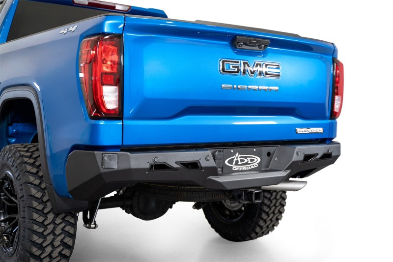 ADDR14020NA0103-ADD 2020+ Chevy/GMC 1500 Black Label Rear Bumper-Bumpers - Steel-Addictive Desert Designs