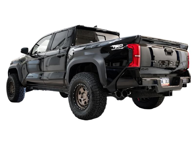 AWE3015-33254-AWE Exhaust for 4th Gen Toyota Tacoma Dual Diamond Black Tips-Catback-AWE Tuning