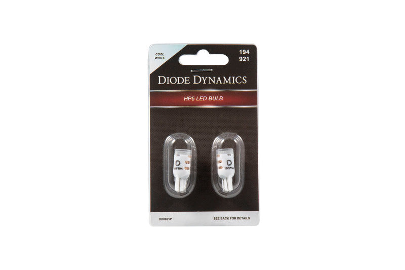 DIODD0031P-Diode Dynamics 194 LED Bulb HP5 LED - Cool - White (Pair)-Bulbs-Diode Dynamics