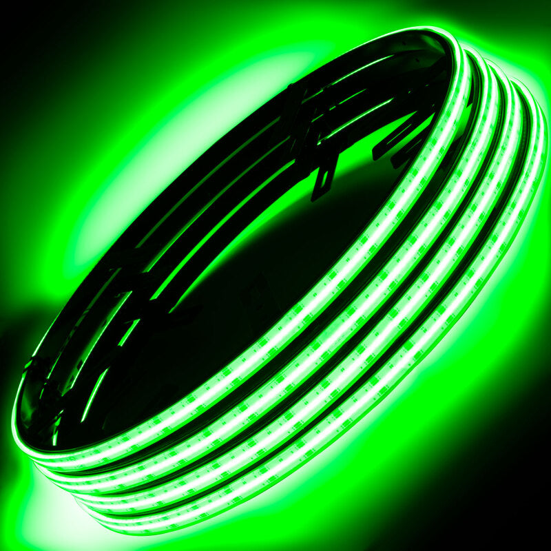 ORL4238-BC2-ORACLE Lighting LED Illuminated Wheel Rings 16.5in PLASMA ColorSHIFT w/BC2 Bluetooth Controller-Light Strip LED-ORACLE Lighting