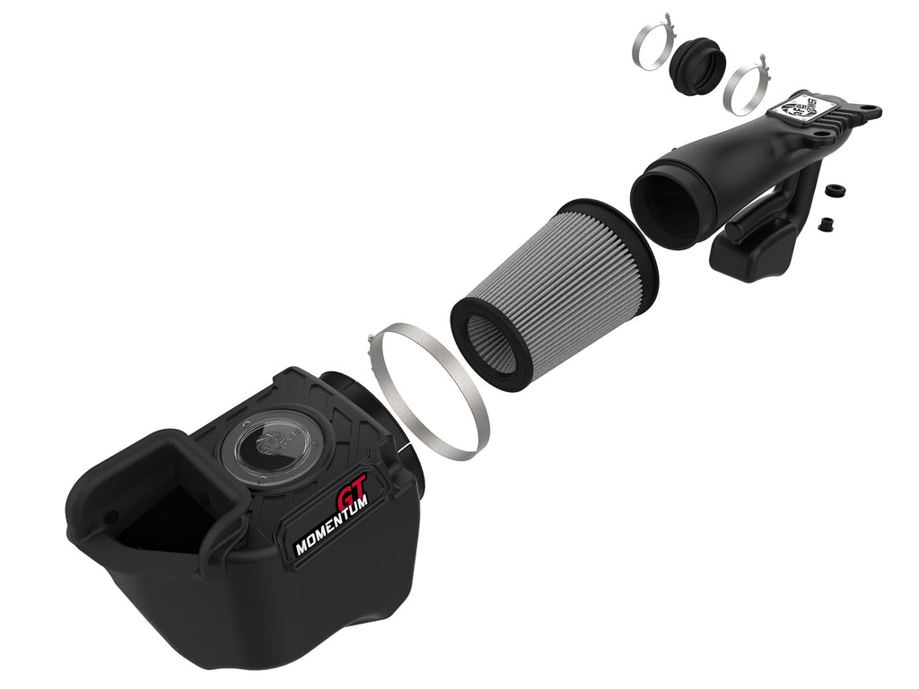aFe aFe Momentum GT Pro DRY S Cold Air Intake System 12-18 Jeep Wrangler JK V6 3.6L