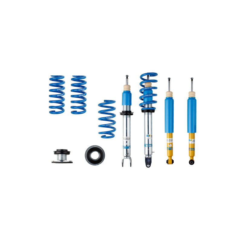 BIL47-241343-Bilstein B14 2015 Mercedes Benz C300 Front and Rear Performance Suspension System-Coilovers-Bilstein
