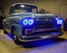 Load image into Gallery viewer, Oracle Pre-Installed Lights 5.75 IN. Sealed Beam - Red Halo-Headlights-ORACLE Lighting
