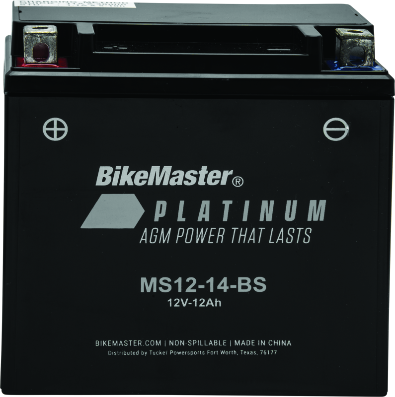 BKM780713-BikeMaster AGM Battery - MS12-14-BS-Batteries-Bike Master