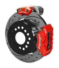 Load image into Gallery viewer, WIL140-15843-DR-Wilwood EPB/FDLI Rear Kit 12.19in. Big Ford - SRP, Red-Big Brake Kits-Wilwood
