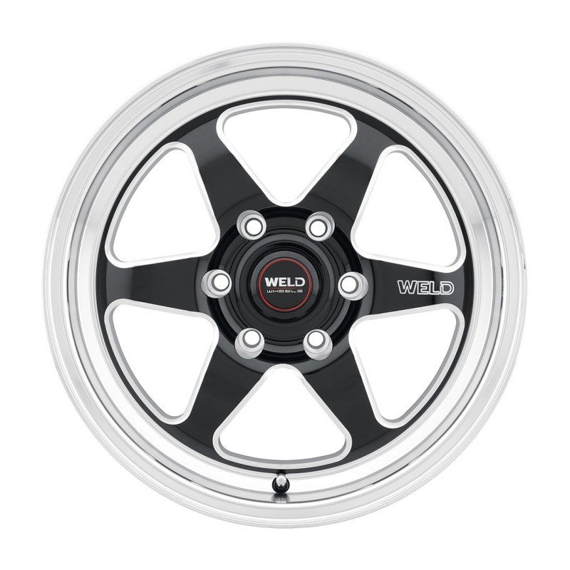 WELS15607089P13-Weld S156 20x7 Ventura 6 Drag 6x135 ET13 BS4.50 Gloss BLK MIL DIA 87.1-Wheels - Cast-Weld