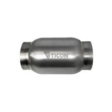 Load image into Gallery viewer, Ticon Industries 4in Body x 7in Length 3in Inlet/Outlet Titanium Bullet Resonator-Resonators-Ticon