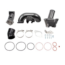 Load image into Gallery viewer, Wehrli 2007.5-2010 LMM Duramax High Flow 3in Y-Bridge Kit- Gloss Black-Intake Elbows-Wehrli