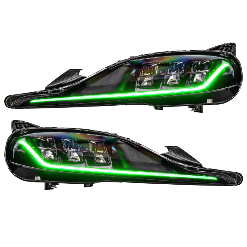 ORL1400-334-Oracle 20-21 Toyota Supra GR RGB+A Headlight DRL Upgrade Kit - ColorSHIFT w/o Cntrl SEE WARRANTY-Headlights-ORACLE Lighting