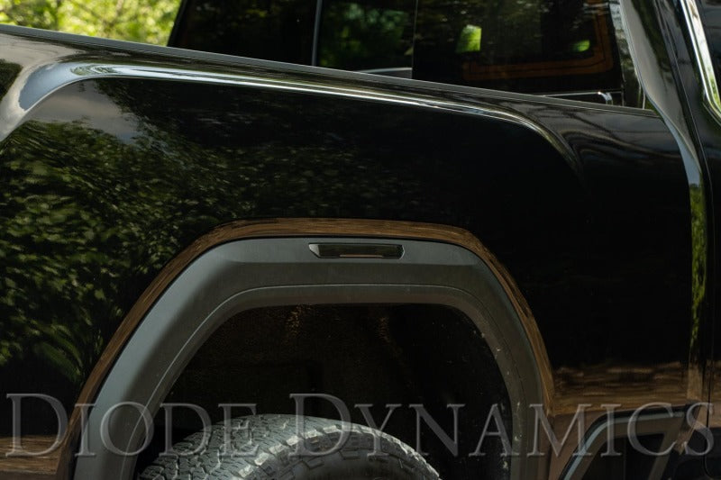 Diode Dynamics 20-21 Sierra 2500/3500 HD LED Sequential Sidemarkers Smoked Set-Light Accessories and Wiring-Diode Dynamics