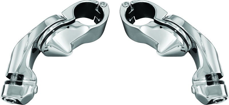 KUR4520-Kuryakyn Tour-Tech Cruise Mounts Only 4in Arm-Footpegs-Kuryakyn