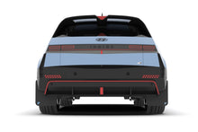 Load image into Gallery viewer, RALMF117-BAT-BLK-SIL-Rally Armor 2025 Hyundai Ioniq 5 N Black UR Mud Flap Silver Battery Logo-Mud Flaps-Rally Armor