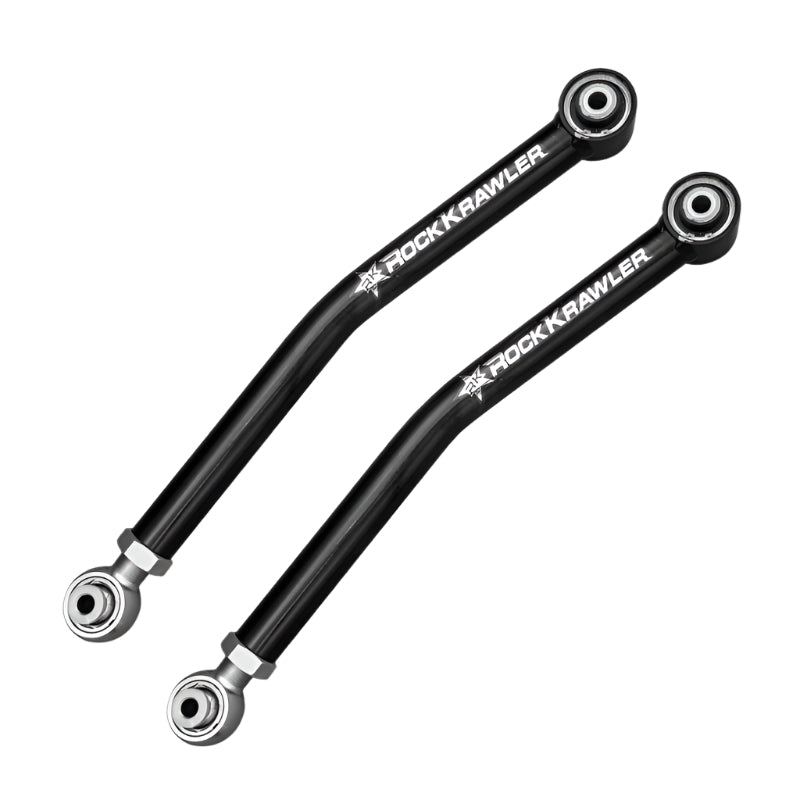 RKRRK02015B-Rock Krawler 07-18 Jeep Wrangler JK/JKU High Clearance Adjustable Front Lower Control Arms-Control Arms-Rock Krawler