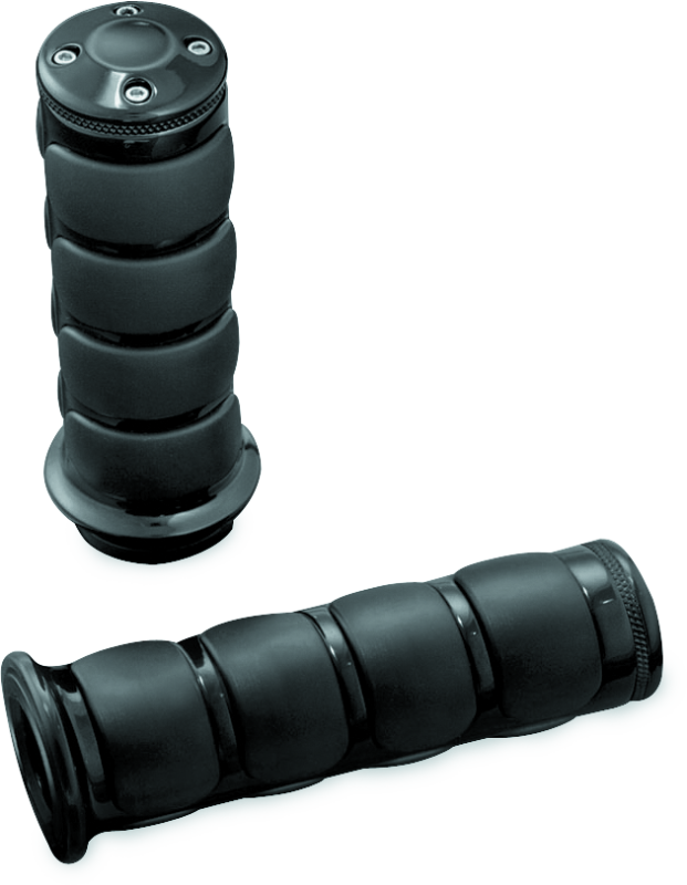 KUR6337-Kuryakyn ISO Grip Triumph Black-Grips-Kuryakyn