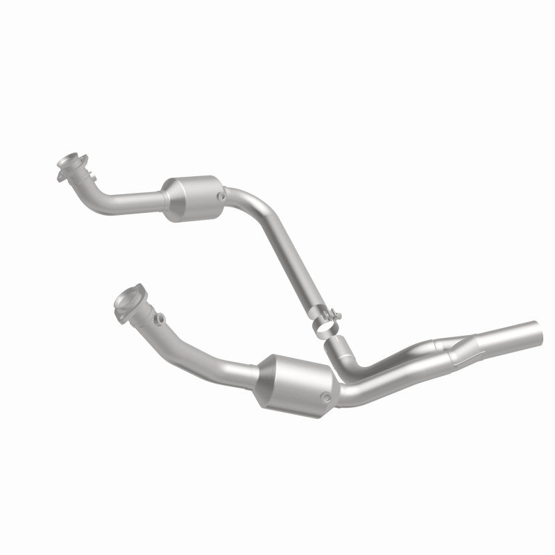 MAG5551458-MagnaFlow 10-11 Jeep Wrangler 3.8L Direct Fit CARB Compliant Catalytic Converter-Catalytic Converter Direct Fit-Magnaflow