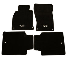 Load image into Gallery viewer, NRGFMR-610-NRG Floor Mats - 13+ Infinity Q70 w/ Infiniti Emblem Logo (4 pieces)-Floor Mats Carpeted-NRG