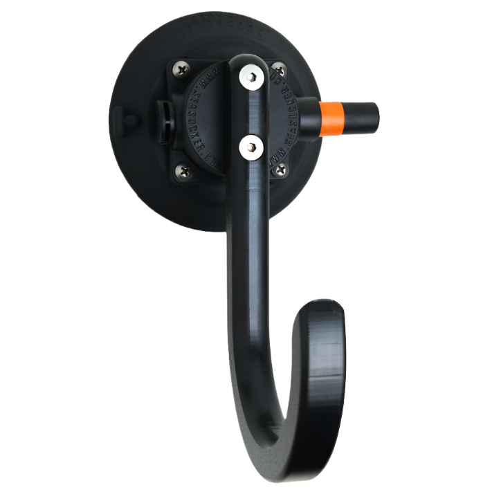 SEAMB5719B-6-SeaSucker Utility Hook - Black-Mounts - Hooks/Handles/Utility-SeaSucker