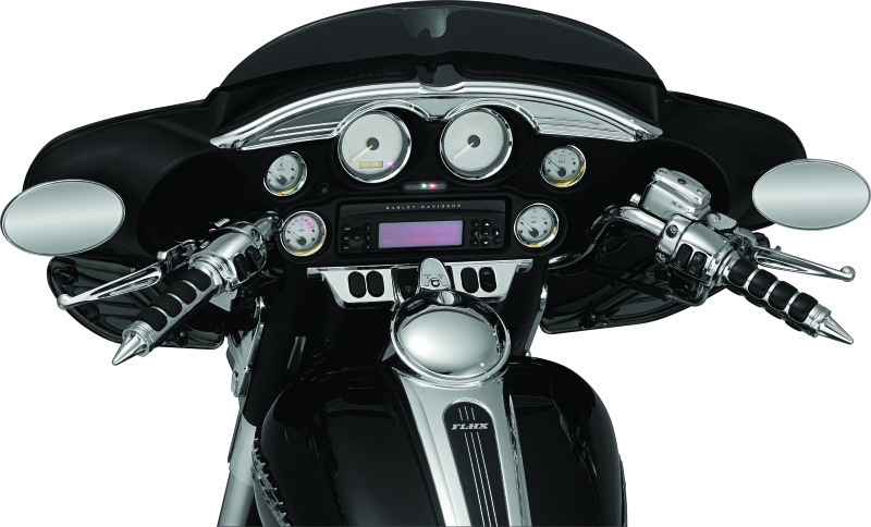 KUR3783-Kuryakyn Switch Panel Accent Chrome-Switch Panels-Kuryakyn
