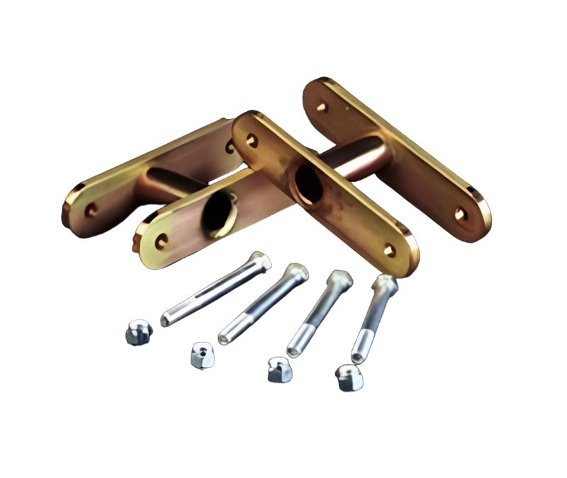 Daystar 1973-1987 Chevy Blazer 2WD/4WD - Front Super Shackle (Non Greaseable) 1 1/2in Lift - Black Ops Auto Works