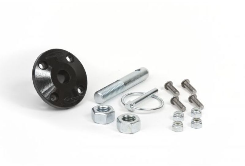 Daystar Hood Pin Kit Black Single Incl Polyurethane Isolator Pin Spring Clip and Related Hardware - Black Ops Auto Works