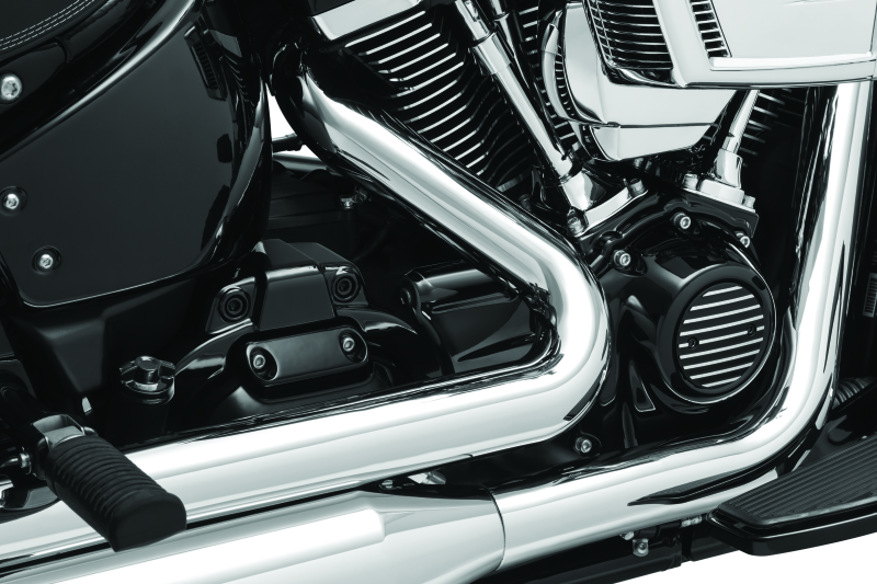 KUR6463-Kuryakyn Precision Dipstick 18-Up Softail Models Gloss Black-Dipsticks-Kuryakyn