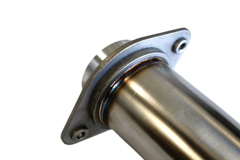 INVHS22TGCFPCEA3L-Invidia 2022+ Toyota GR Corolla Front Pipe w/ High Flow Cat-Connecting Pipes-Invidia