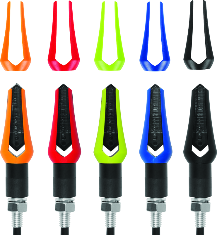 BKM266185-BikeMaster Dagger Turn Signal-Sidemarkers & Indicators-Bike Master