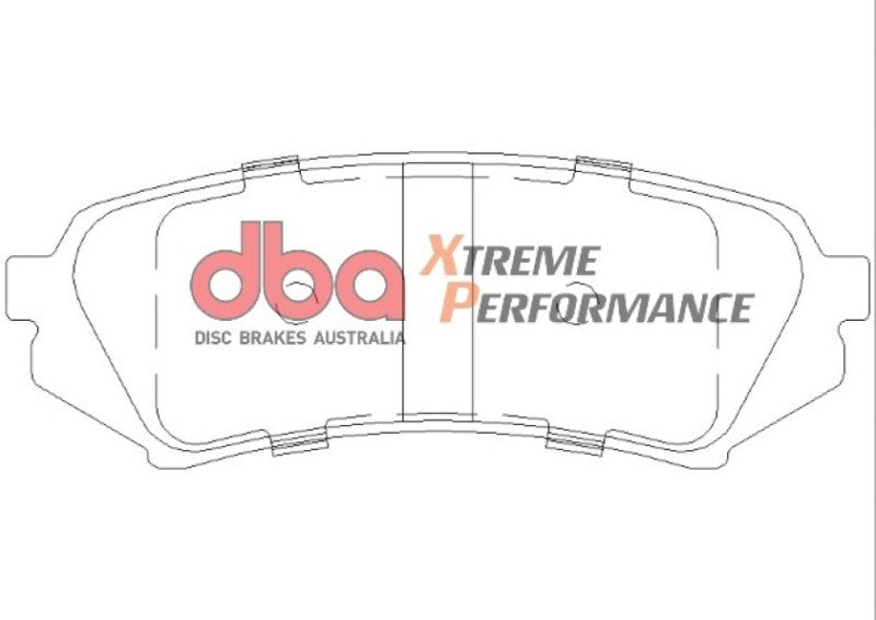 DBA-DBA 00-07 Toyota Land Cruiser XP650 Rear Brake Pads