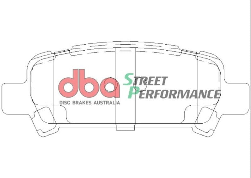 DBA-DBA 02-03 Subaru WRX SP500 Rear Brake Pads