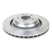 Load image into Gallery viewer, DBA Street Series rear brake rotor, angled view showing vented rotor face and hub