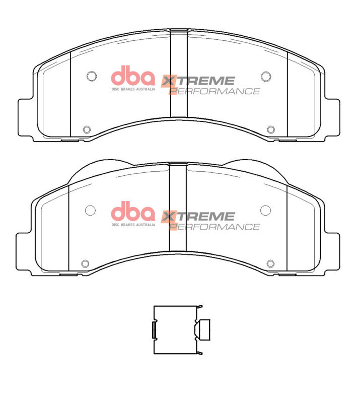 DBA 10-20 Ford Expedition Front XP Performance Brake Pads DBA DBADB15121XP