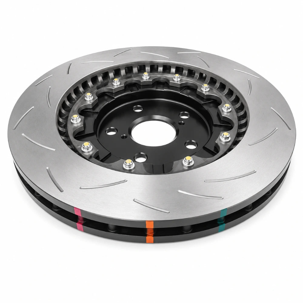 DBA 13-20 Lexus GS350 F Sport Front 5000 Series Slotted Rotor w/Black Hat - DBA DBA53910BLKS