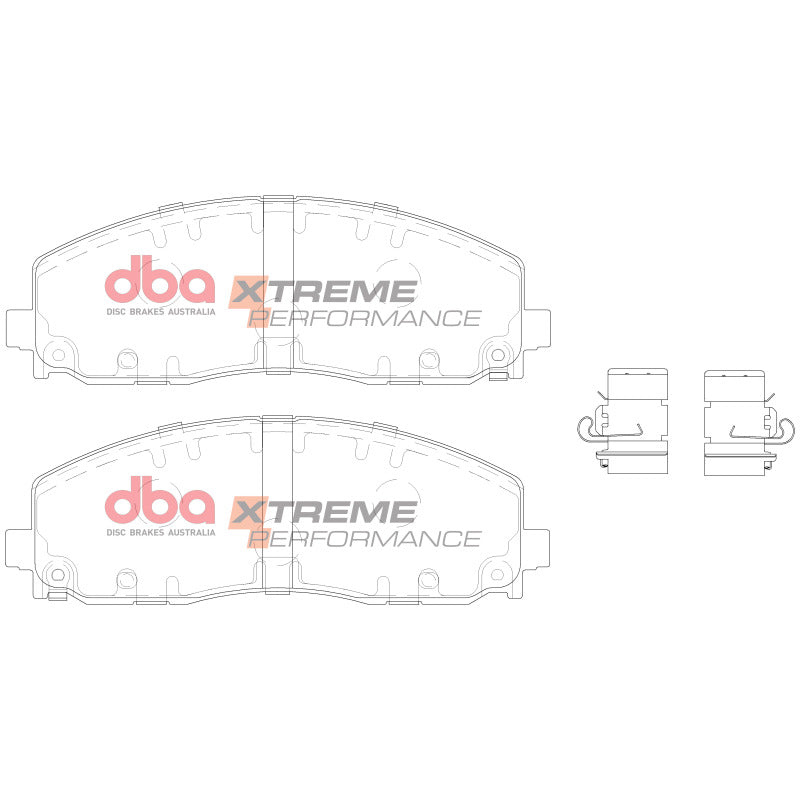 DBA DBA 18-22 Jeep Wrangler JL Front XP Performance Brake Pads