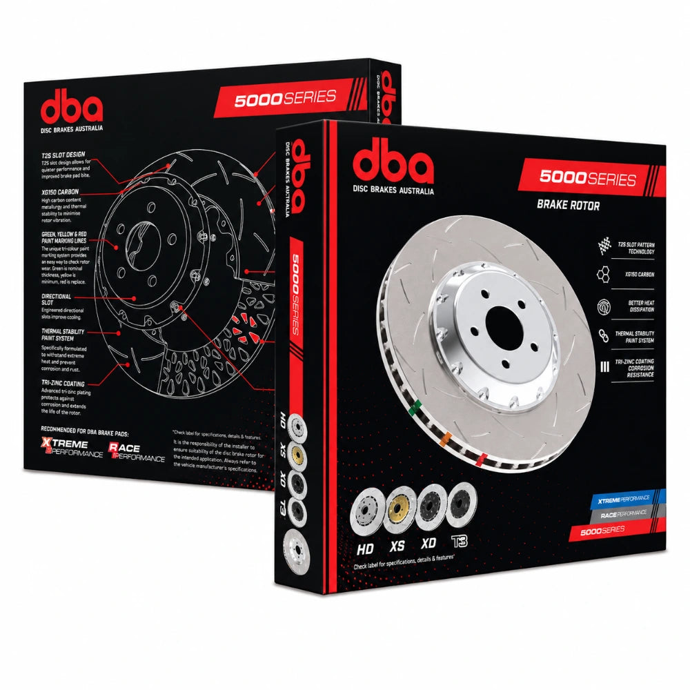 DBA 19+ Chevrolet Camaro ZL1 (w/ NAS Nuts) 5000 Series T3 Slotted KP Brake Rotor - DBA DBA53940.1S