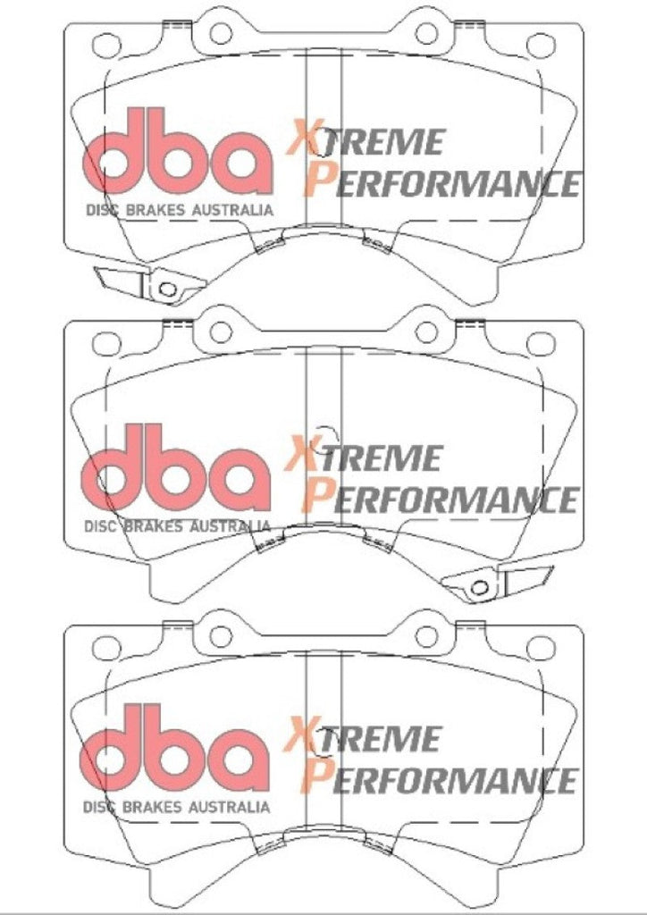 DBA-DBA 2015 Toyota Tundra XP650 Front Brake Pads