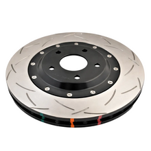 Load image into Gallery viewer, DBA 52992BLKS 5000 Series 2-piece slotted front rotor full view