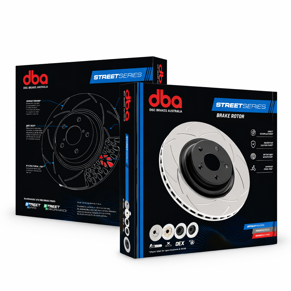 DBA 790S brake rotor in retail packaging