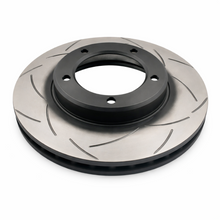 Load image into Gallery viewer, DBA T2 Street Series slotted front brake rotor full view