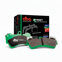 Load image into Gallery viewer, DBA DB2705SP Street Performance front brake pad set for Ram heavy duty trucks, chamfered and slotted with shims