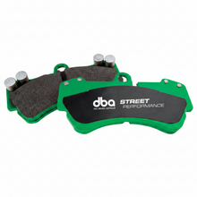 Load image into Gallery viewer, DBA DB2705SP Street Performance front brake pad set for Ram heavy duty trucks, chamfered and slotted with shims, view 2
