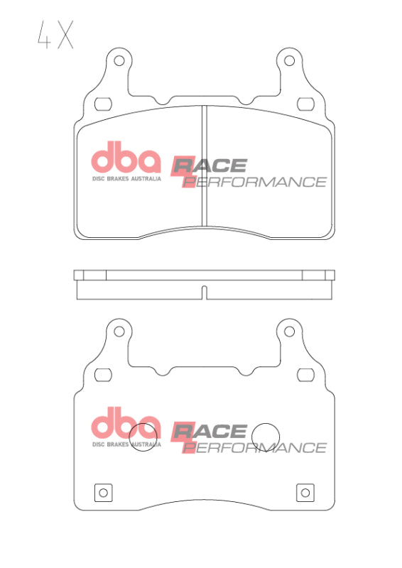 DBA 10-24 Chevrolet Camaro SS RP Performance Front Brake Pads - DBA DB2358ARP