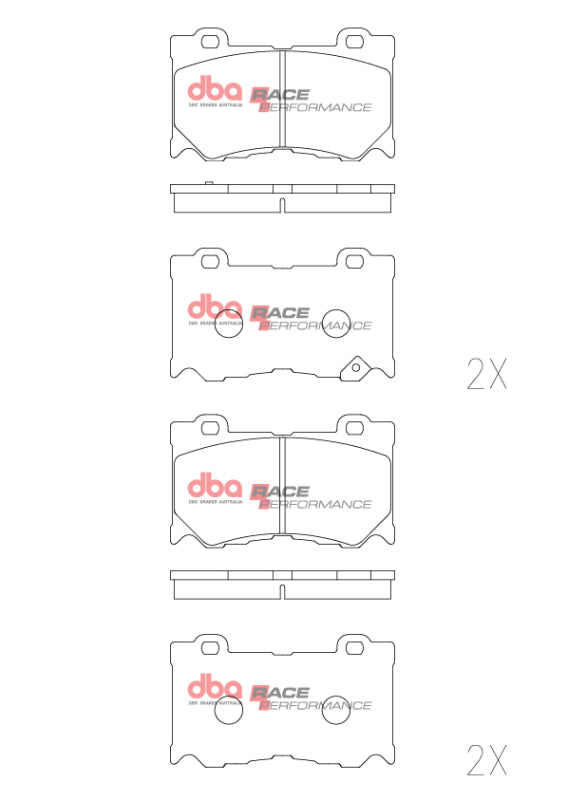 DBA 2023+ Nissan Z (Z34) RP Performance Front Brake Pads - DBA DB2400RP