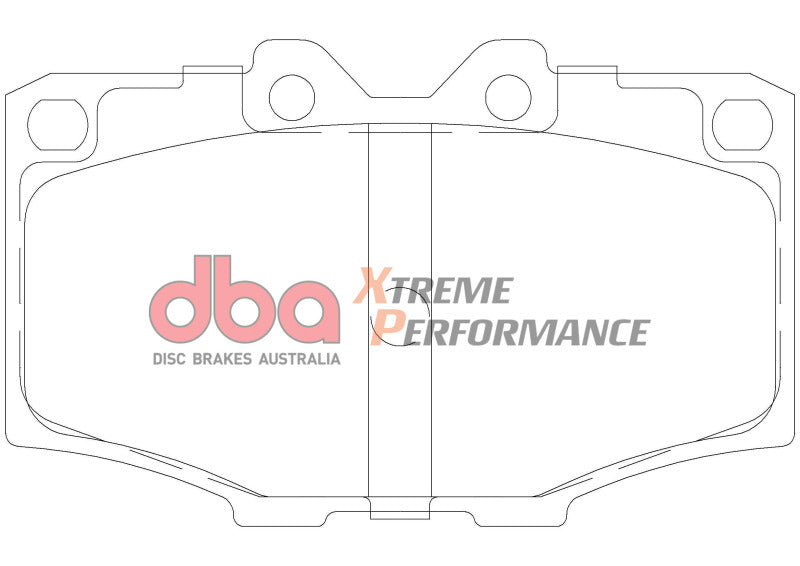 DBA 83-90 Toyota Land Cruiser XP Performance Front Brake Pads - Front - DBA DB288XP