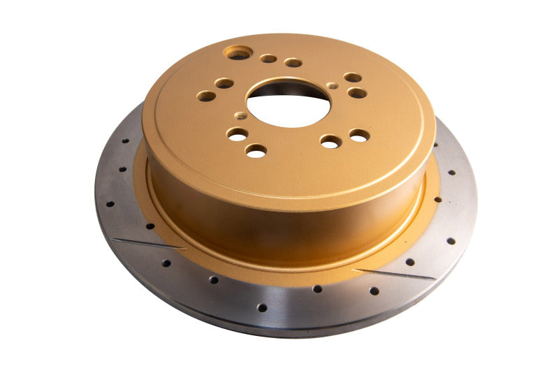 DBA 12+ Subaru/Scion BRZ/FR-S (AU Spec) 10 Lug Slot Rear Drilled & Slotted Street Series Rotors - DBA DBA2659X-10