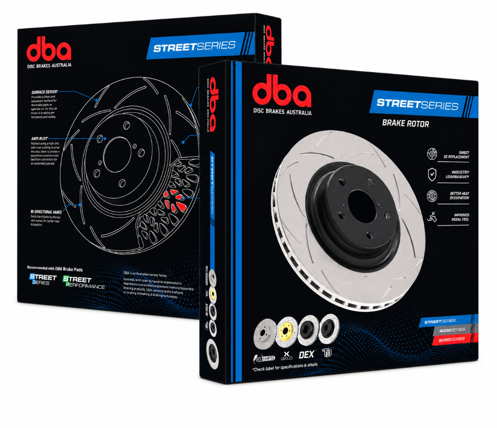 DBA 06-13 Lexus IS250 Street Series T2 Front Slotted Rotor - DBA DBA2726S