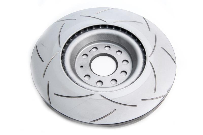 DBA 15-19 Volkswagen Golf R Front T2 Slotted Street Series Rotor - DBA DBA2830S
